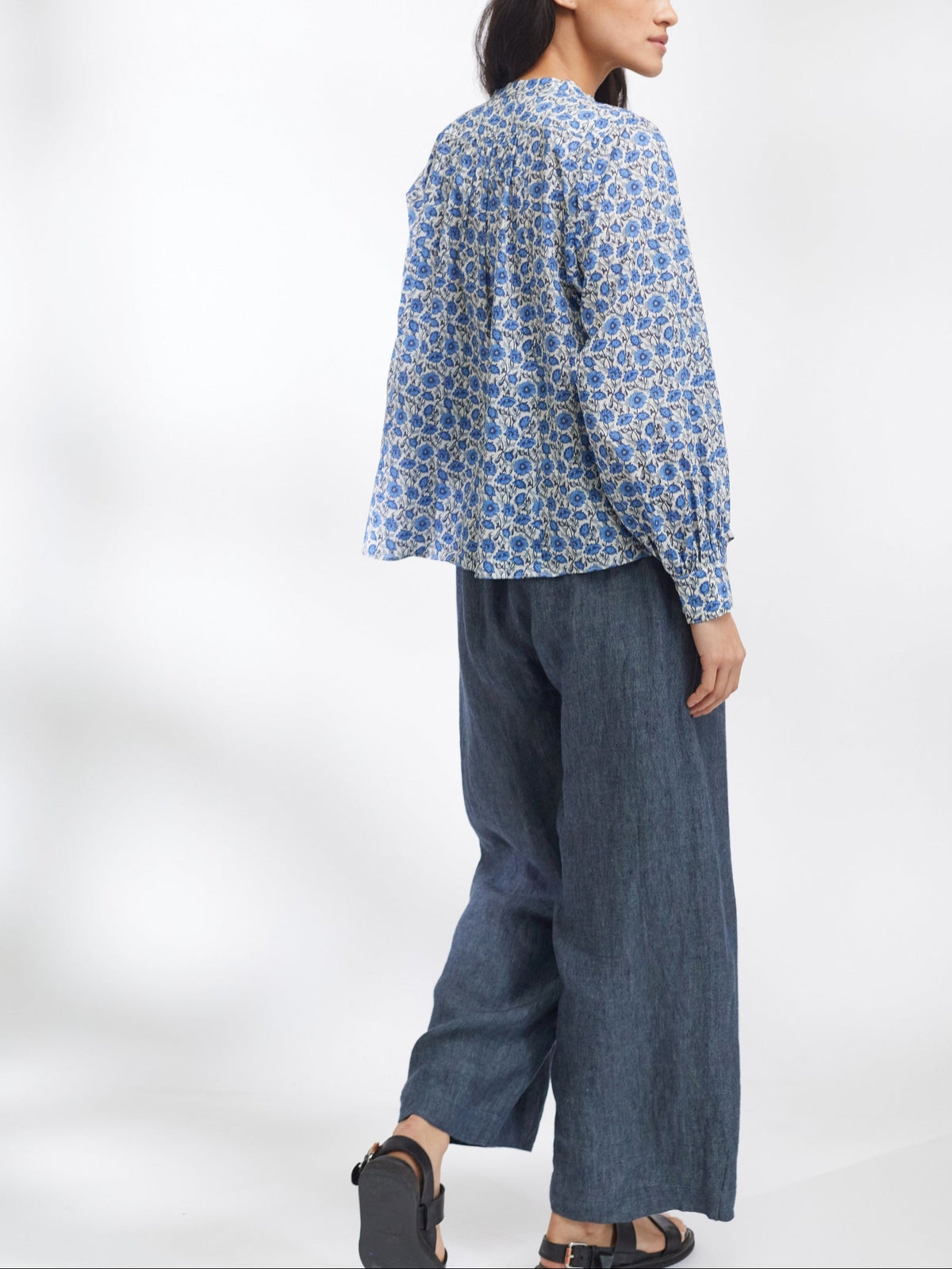 Liberty Print Smock Top | Made in England | Justine Tabak
