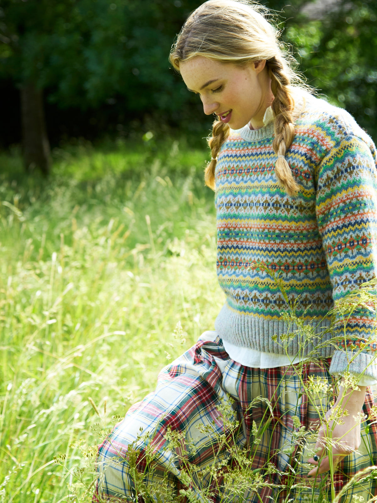 Vintage Fairisle Jumper | Knitted in Scotland | Justine Tabak