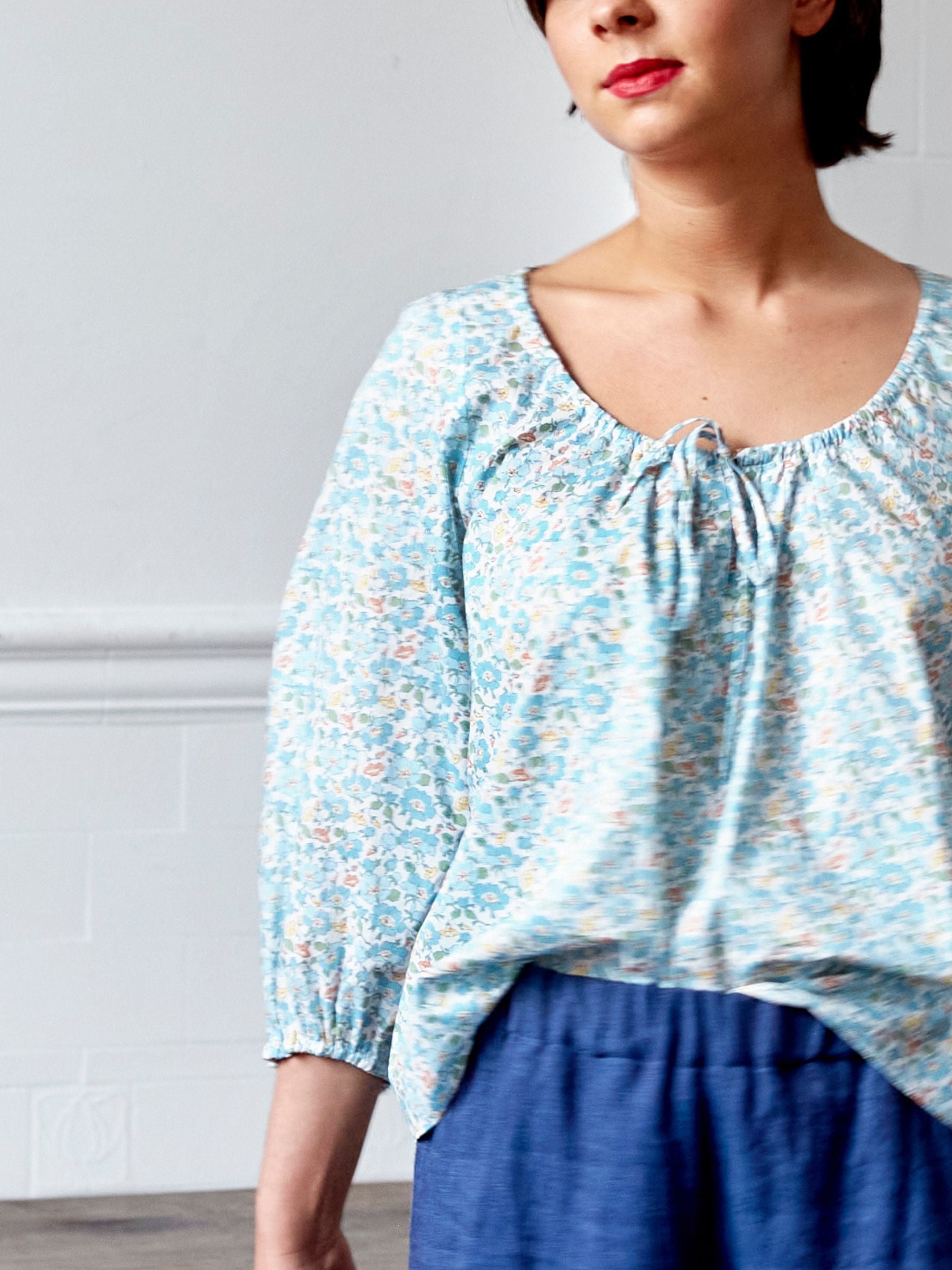 Chemise Top in Classic Liberty Floral
