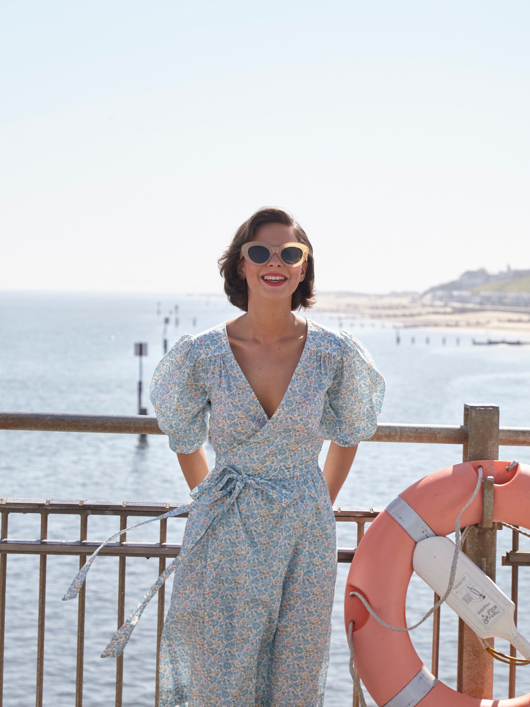 Wrap Dress in Classic Liberty Floral