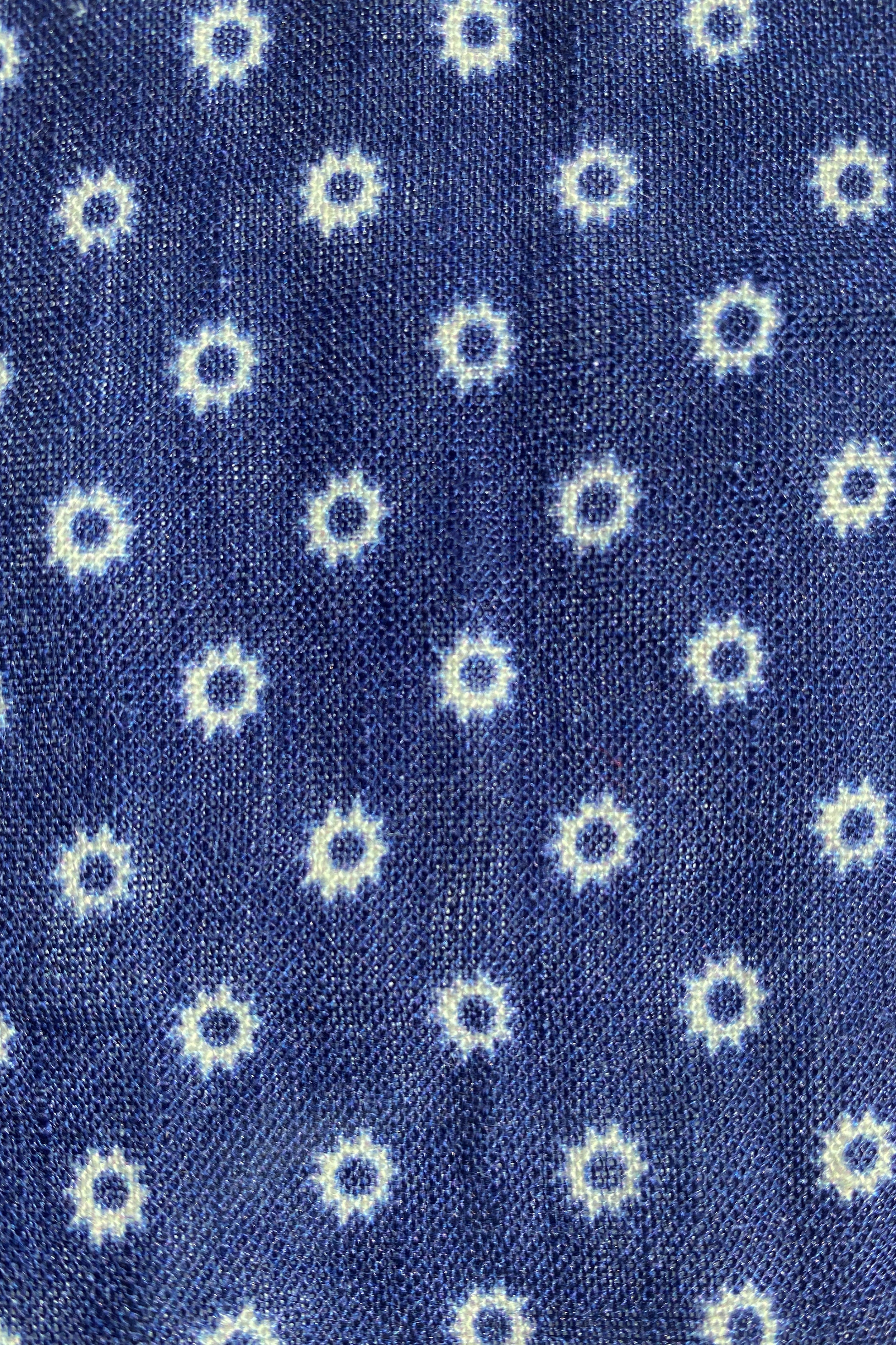 Star Spotted Linen Petticoat Lane Dress, EXTRA SMALL