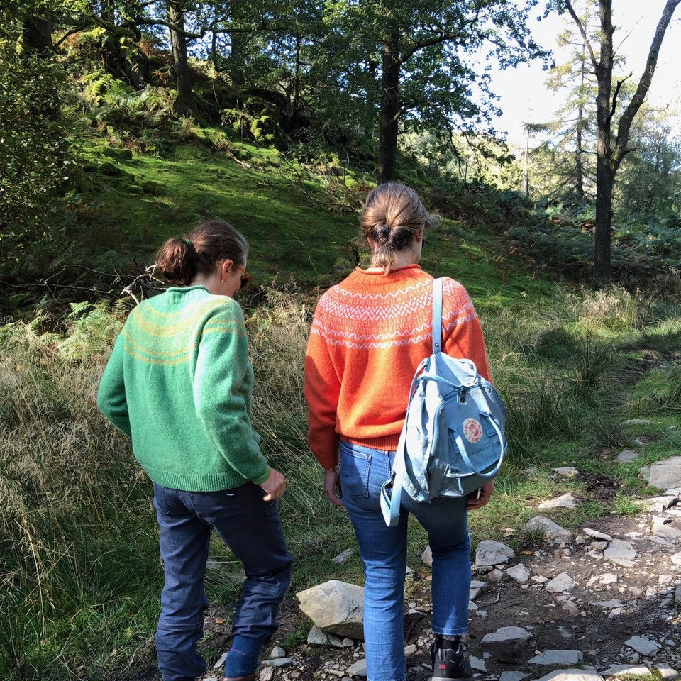 The making of our  Fair Isle jumper