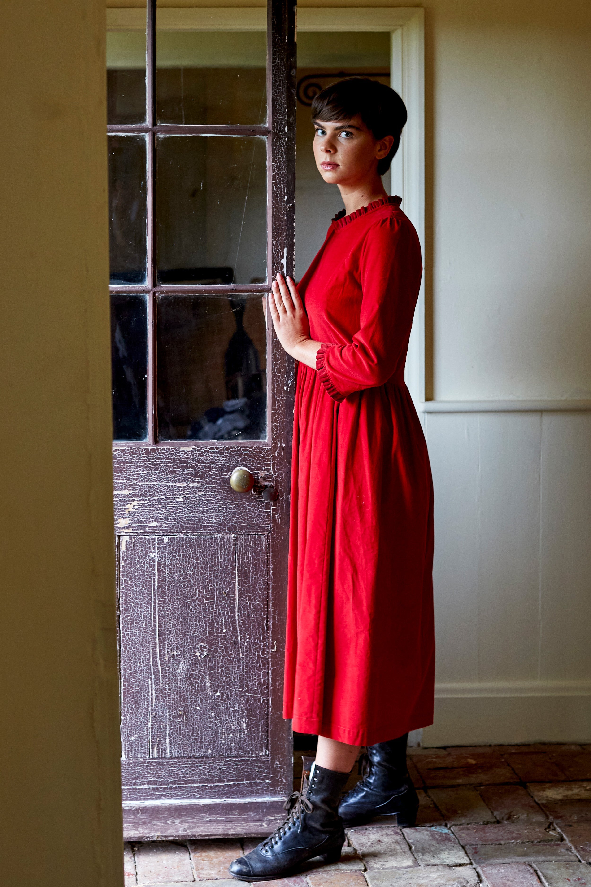 Corduroy Dress Collection , Made in England , Justine Tabak