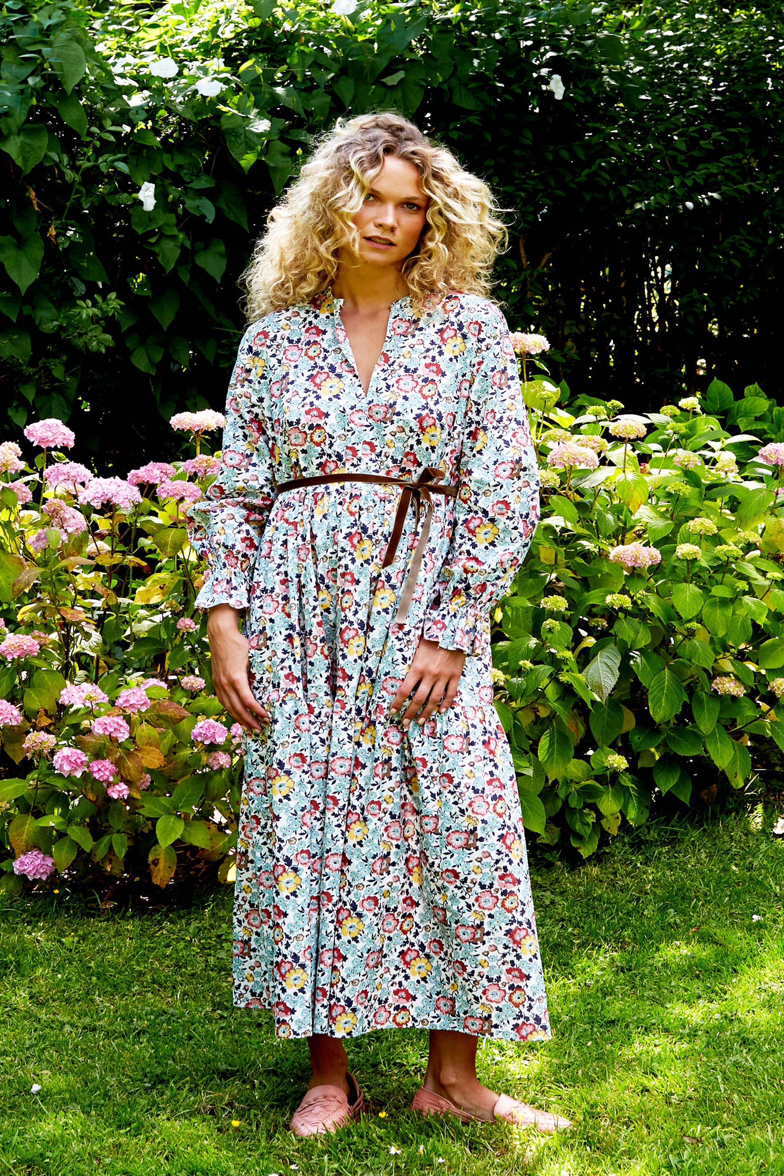 Linen, Corduroy, Liberty Dresses | Made in England | Justine Tabak 