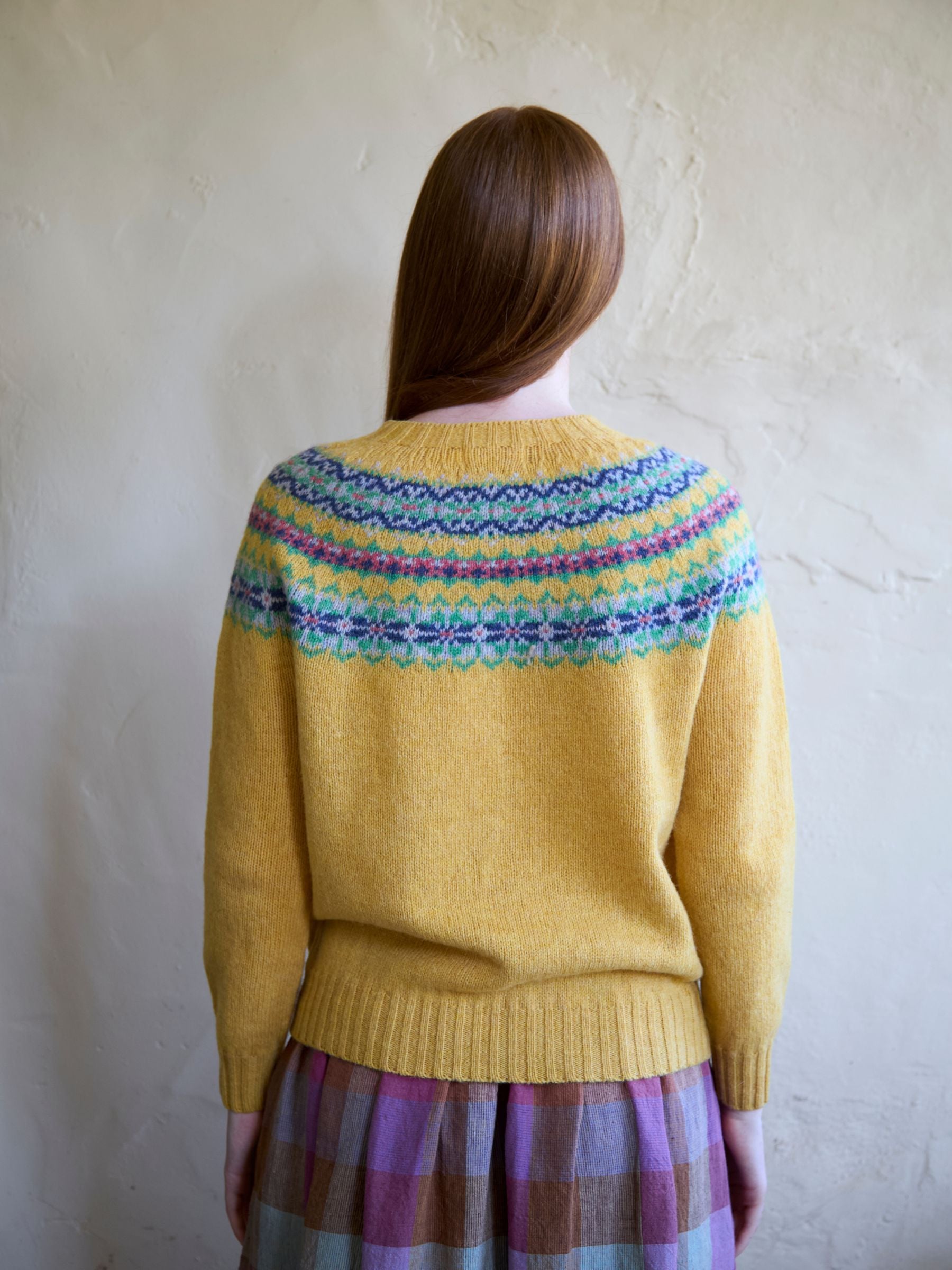 Fairisle Jumper in Butterscotch