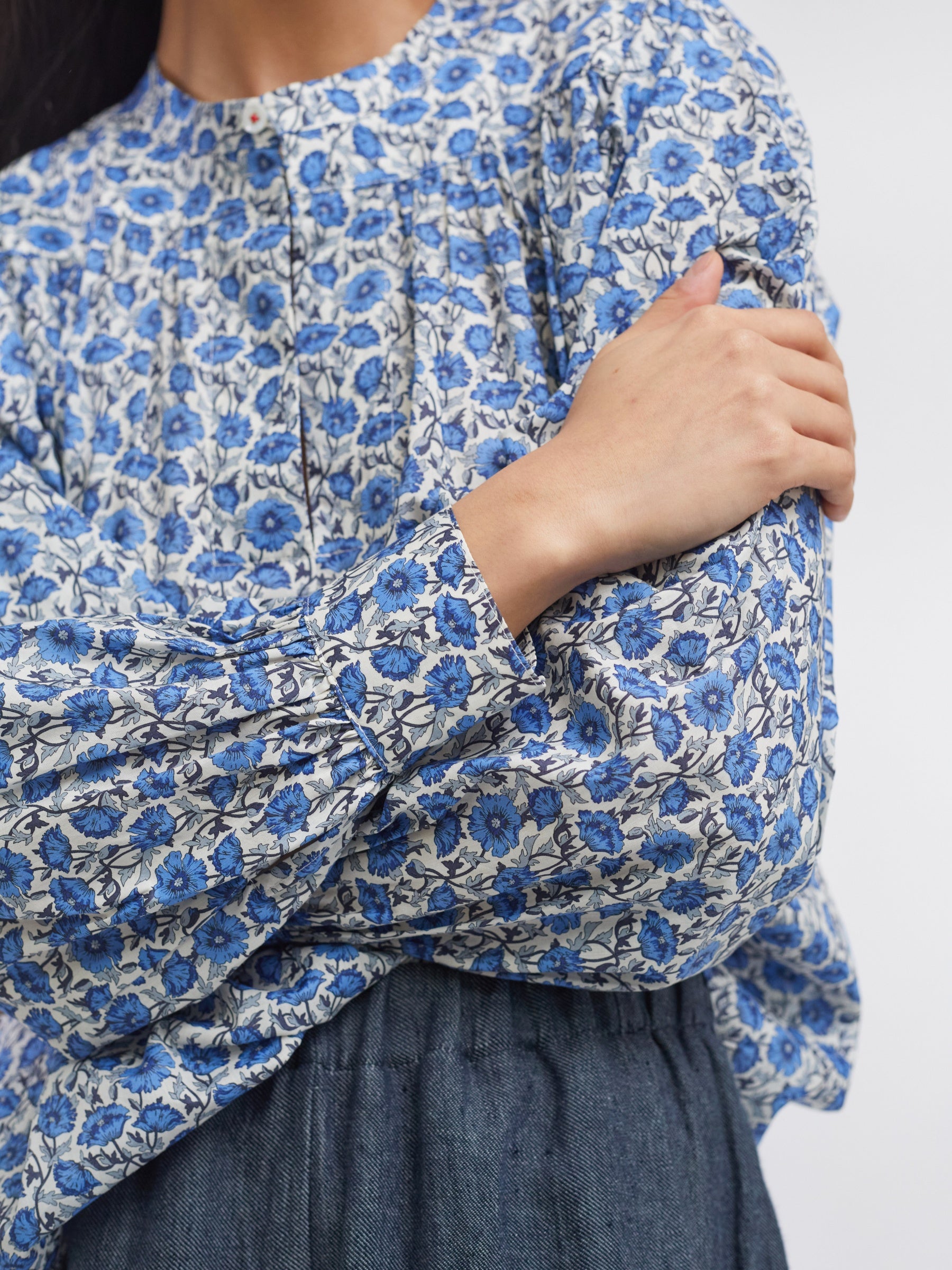 Liberty Print Smock Top | Made in England | Justine Tabak
