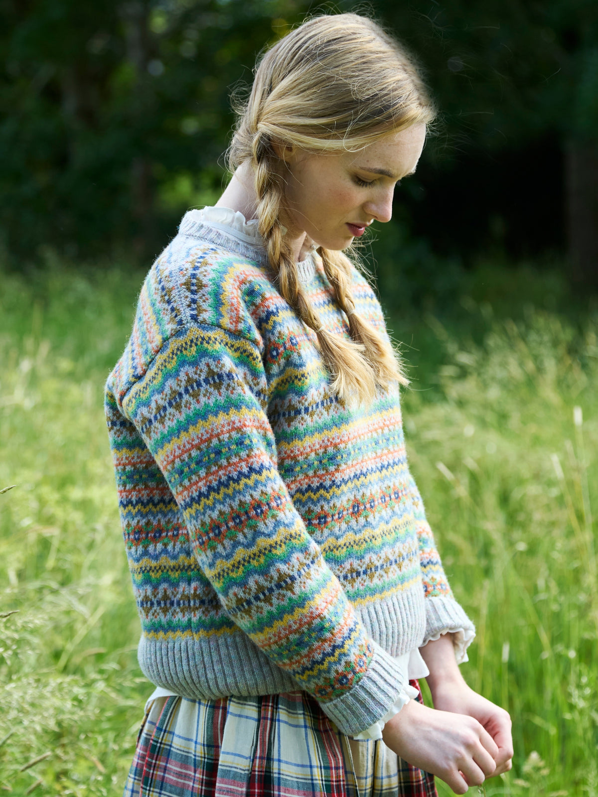 Vintage Fairisle Jumper | Knitted in Scotland | Justine Tabak 