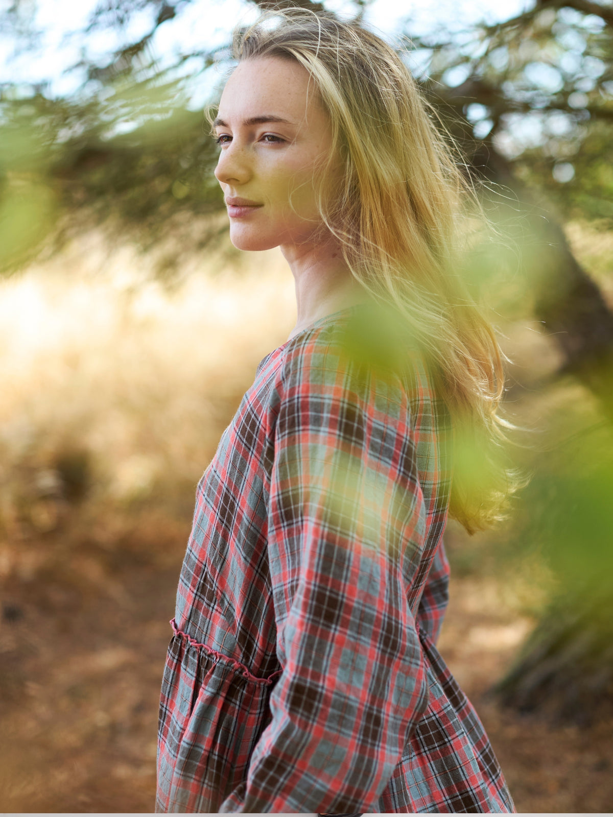 Long Sleeve Stepney Dress in Leitrim Irish Linen