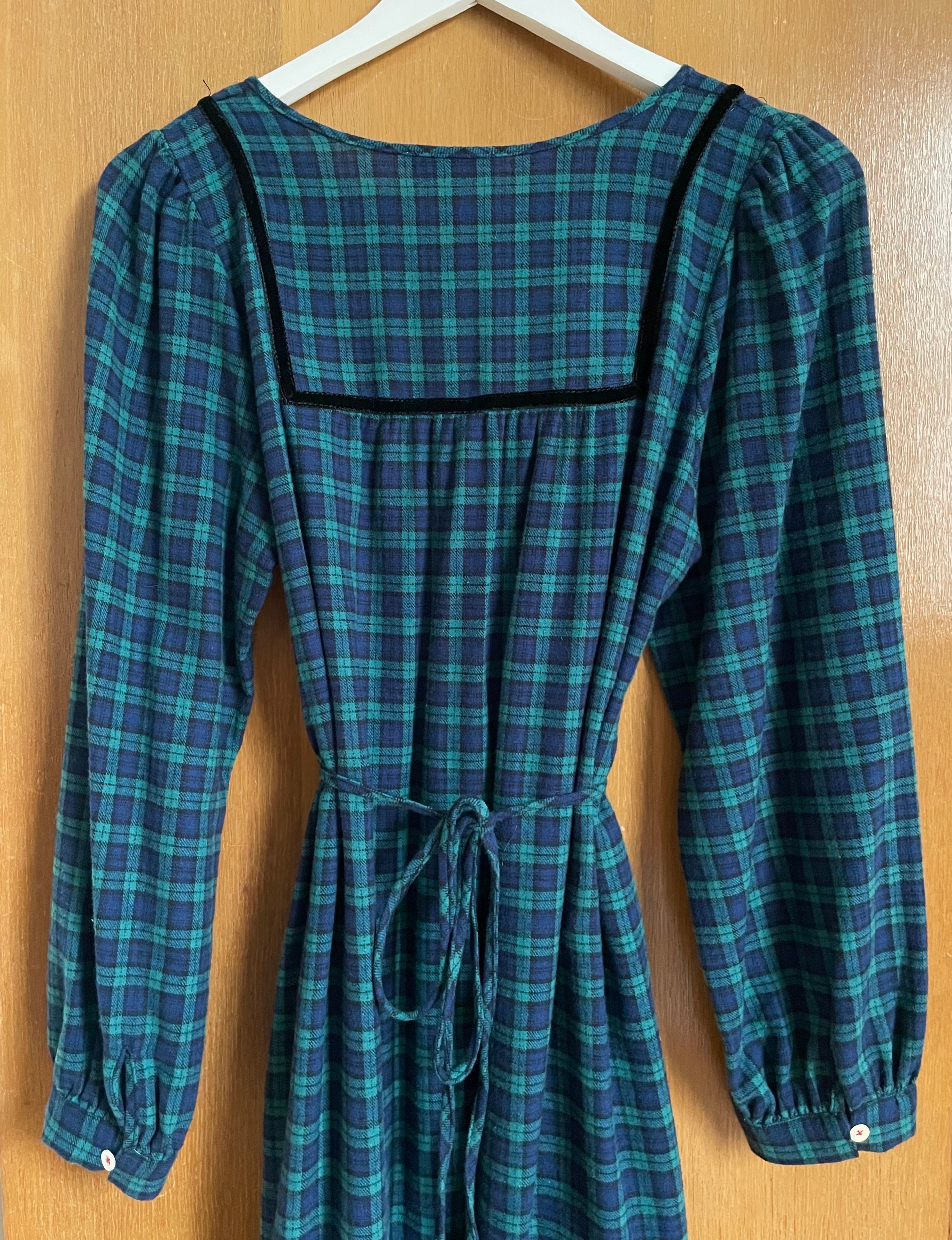 Harrogate Dress in Blackwatch Tartan