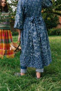 Woodstock Dress in Denim Patchwork