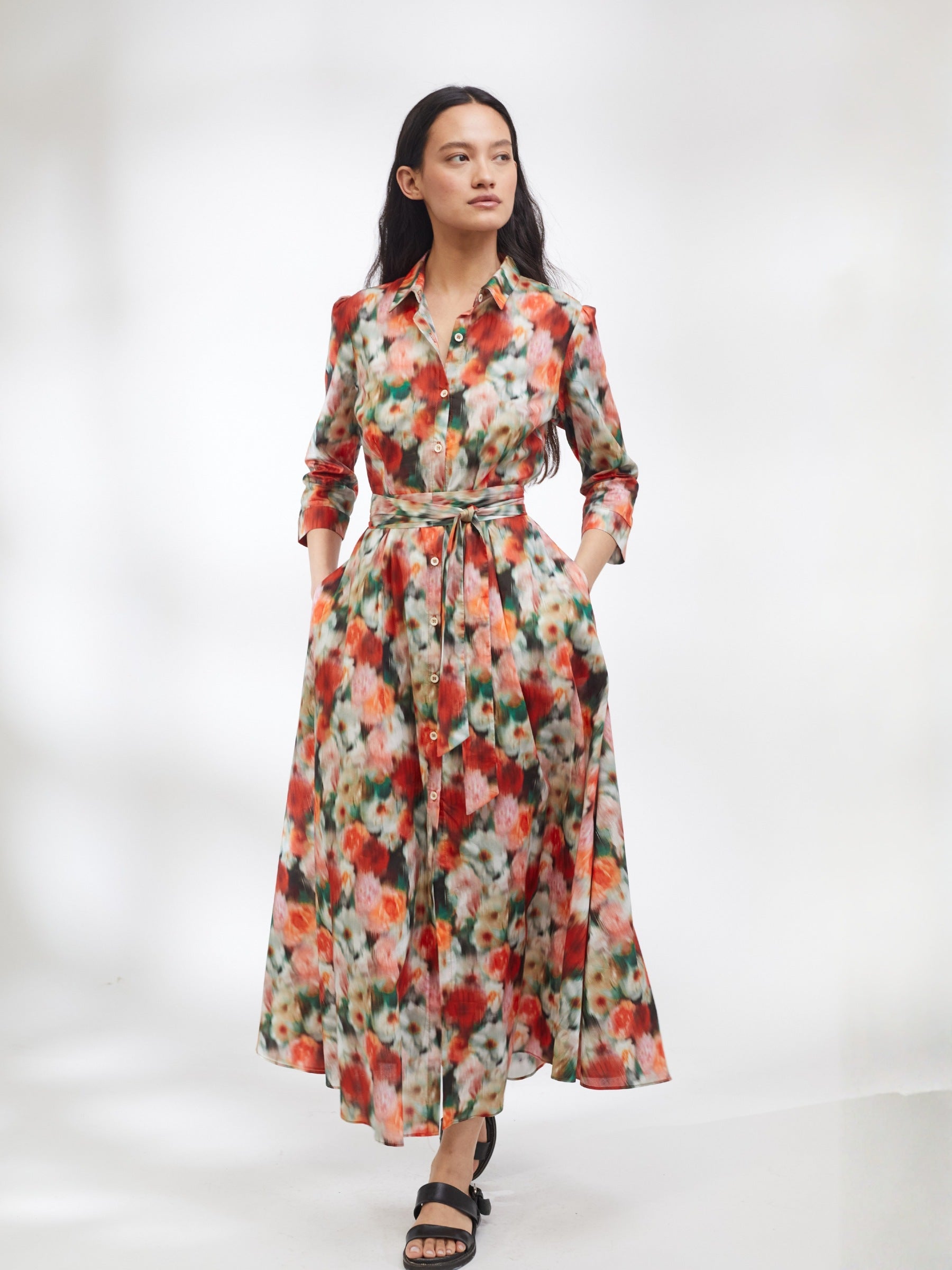 Kensington Dress in Liberty Hazy Days