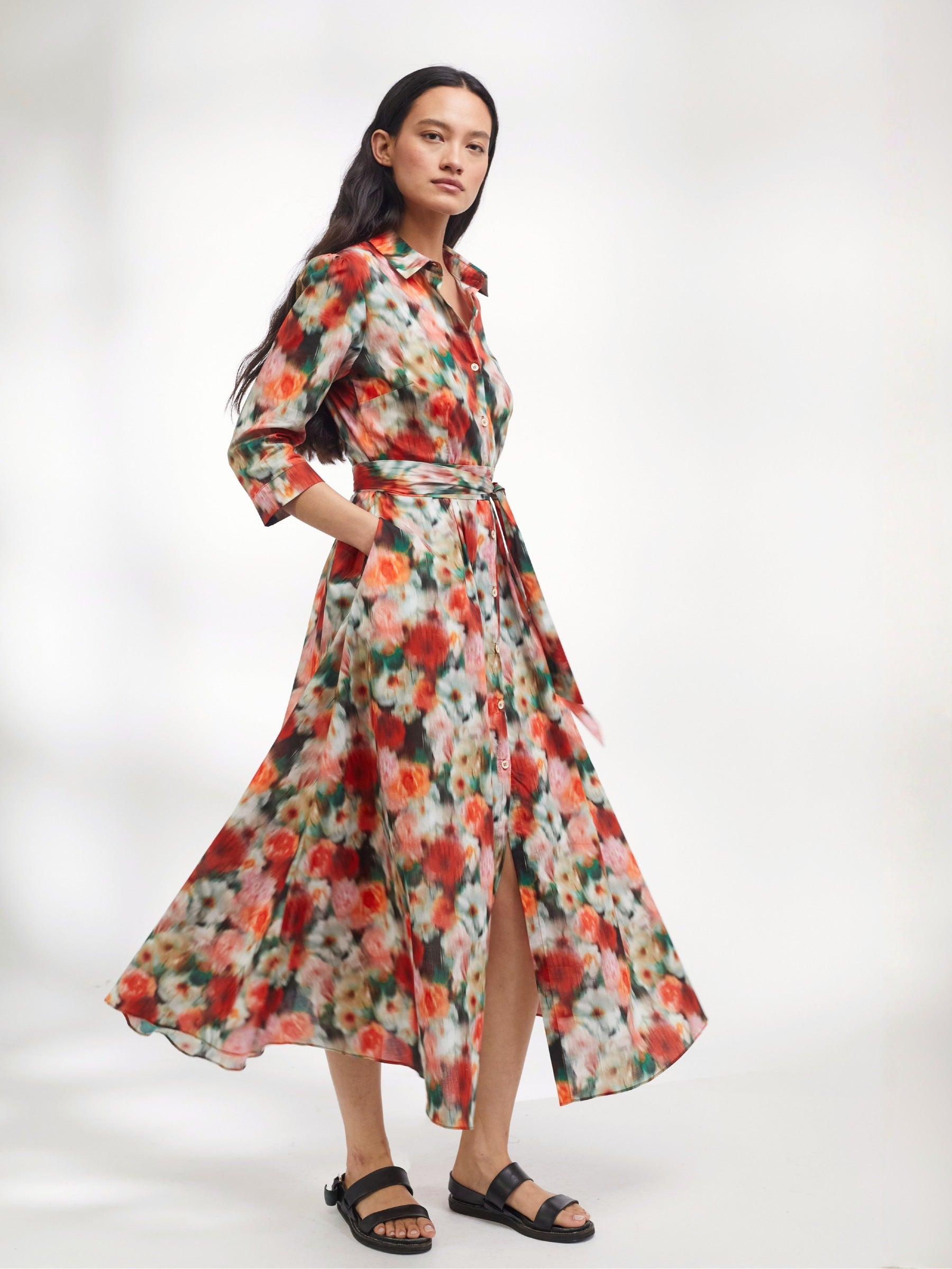 Kensington Dress in Liberty Hazy Days