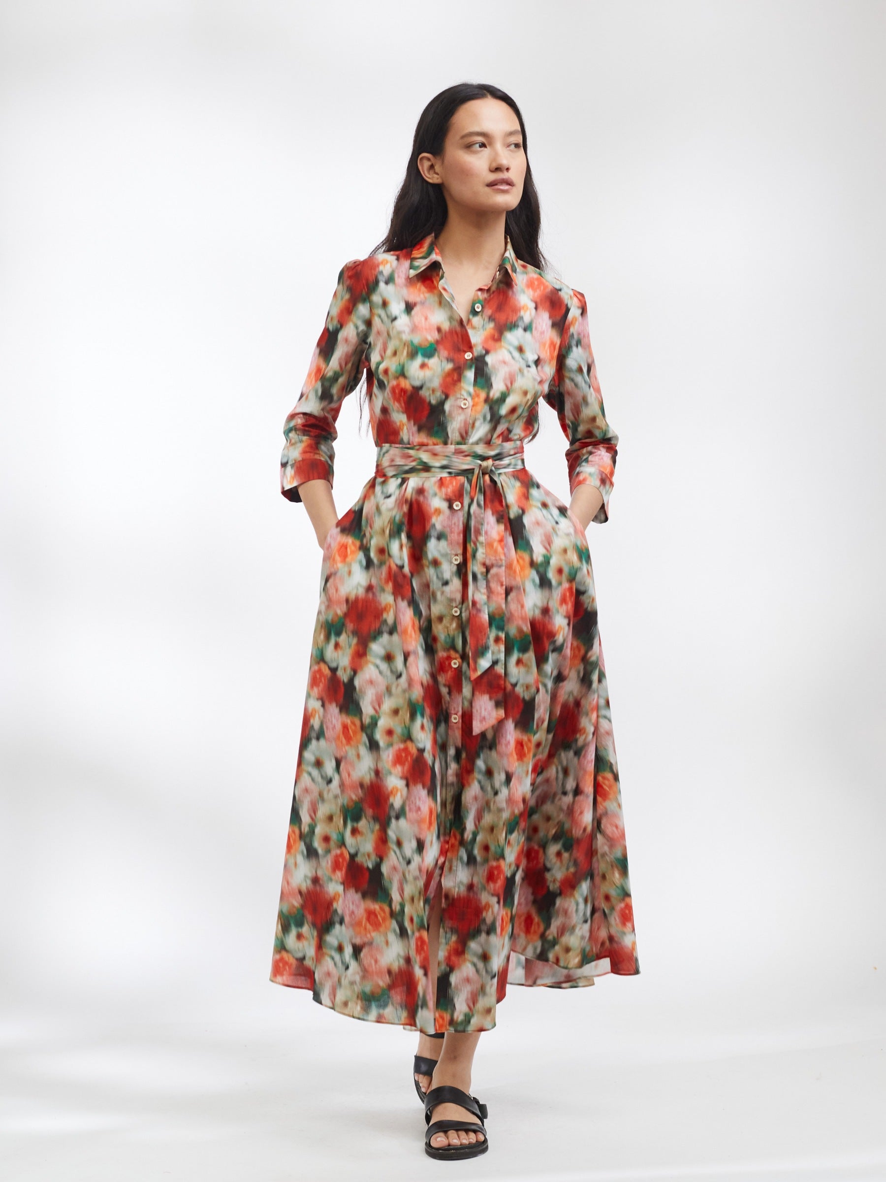 Kensington Dress in Liberty Hazy Days