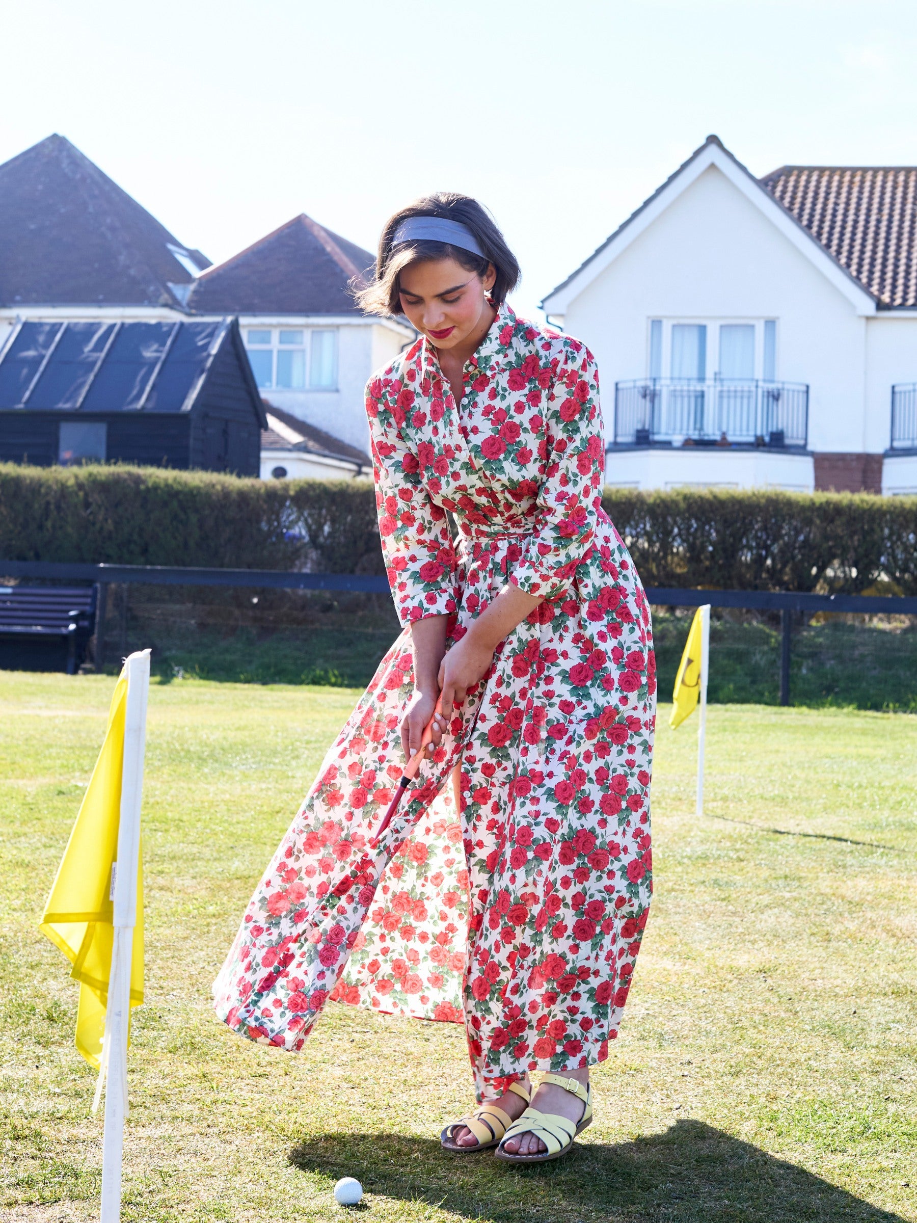 Kensington Dress in Liberty Rose